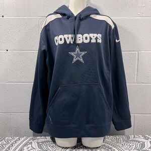 Nike on field apparel cowboys hoodie​​​​​​​​​​